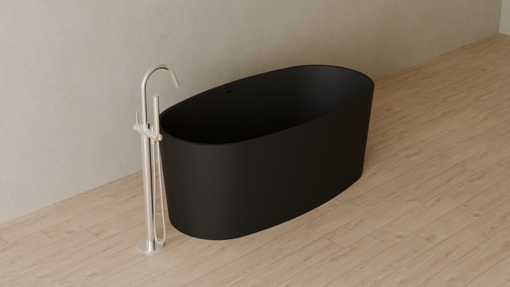 Badeloft render 2026 | BW-08 | Black | Matte | angle 4 | ver 2 | 16x9