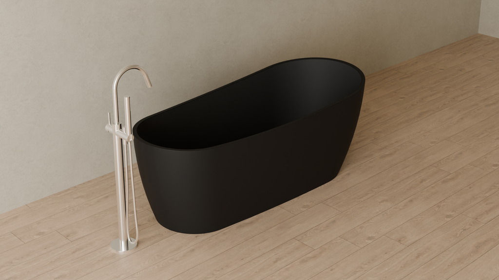Badeloft render 2026 | BW-09 | Black | Matte | angle 4 | ver 2 | 16x9