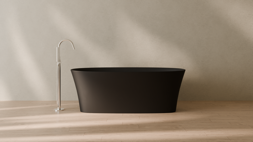 Badeloft render 2026 | BW-12 | Black | Matte | angle 1 | 16x9