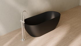 Badeloft render 2026 | BW-02-L | Black | Matte | angle 4 | 16x9