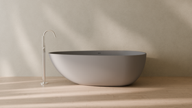 Badeloft render 2026 | BW-01-XXL | Grey | Matte | angle 1 | 16x9