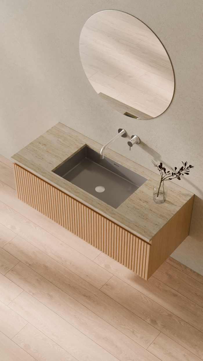 Badeloft details portrait 2026 | UB-05-M | Grey | Sink_Glossy_Grey__Camera_Angle_2.png