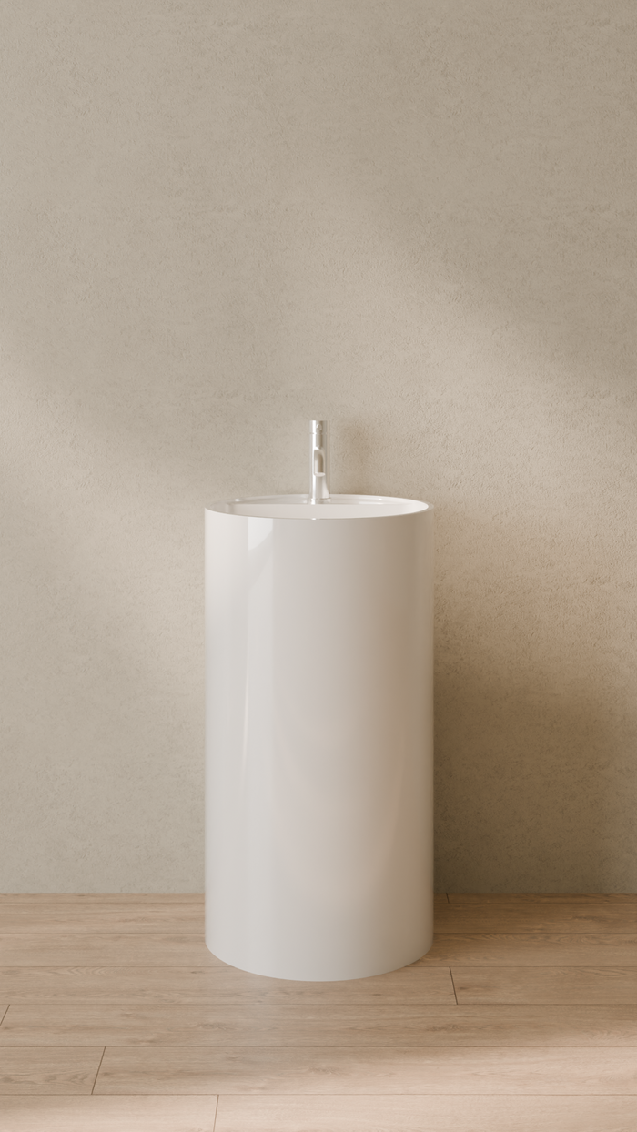 Badeloft details portrait 2026 | SB-03-A | White | Sink_Glossy_White__Camera_Angle_1.png