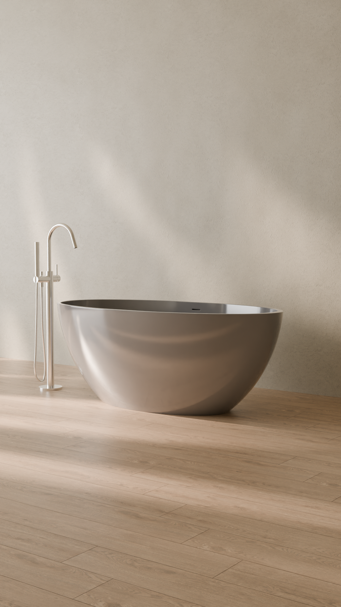 Badeloft details portrait 2026 | BW-04-L | Grey | Bathtub_Glossy_Grey__Camera_Angle_3.png