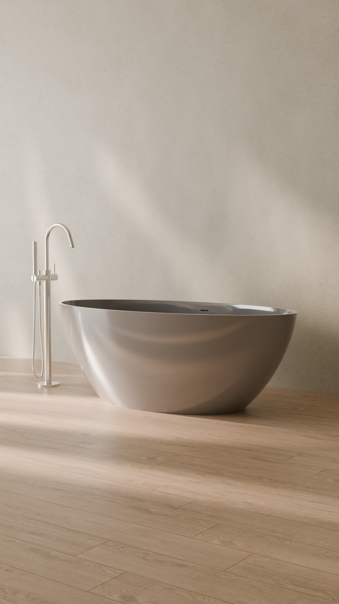 Badeloft details portrait 2026 | BW-05-L | Grey | Bathtub_Glossy_Grey__Camera_Angle_3.png