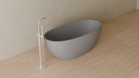 Badeloft render 2026 | BW-10-M | Grey | Matte | angle 4 | ver 2 | 16x9