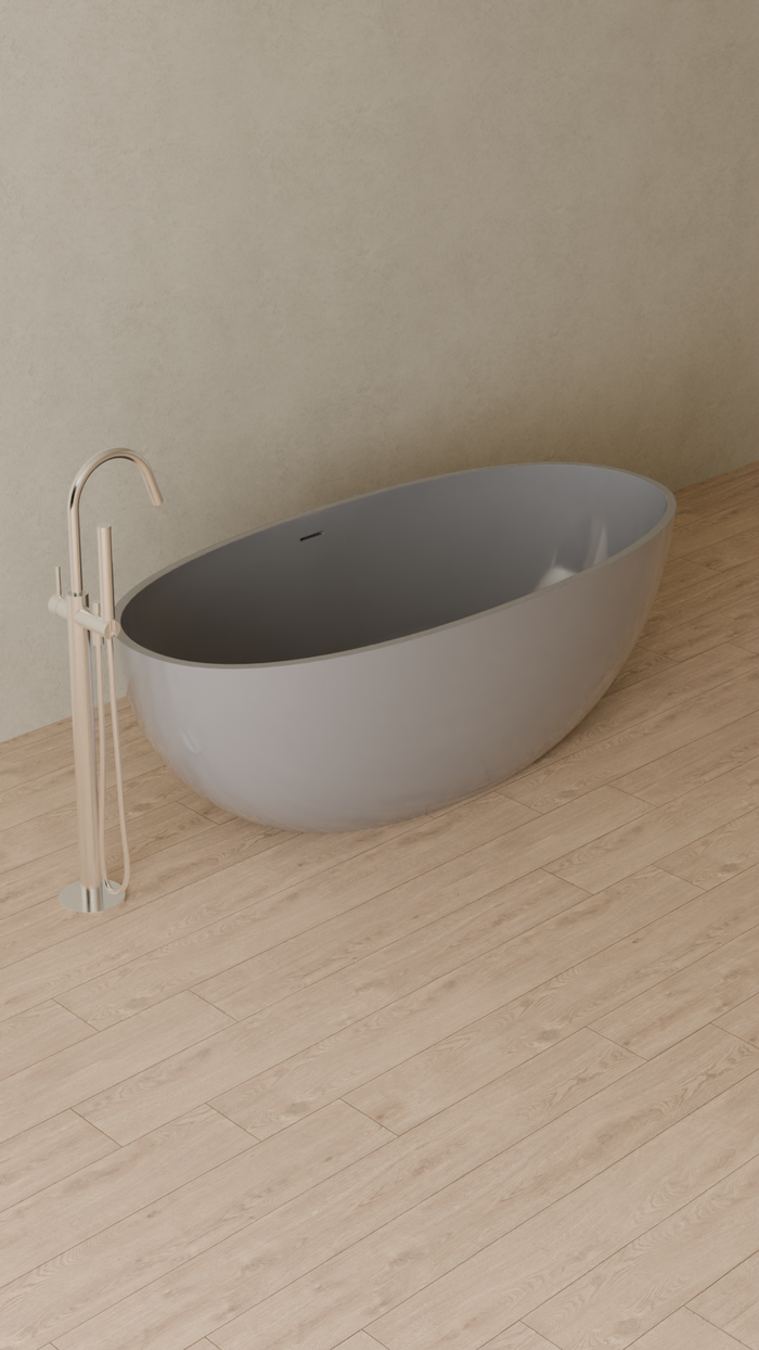 Badeloft details portrait 2026 | BW-10-L | Grey | Bathtub_Glossy_Grey__Camera_Angle_4.png
