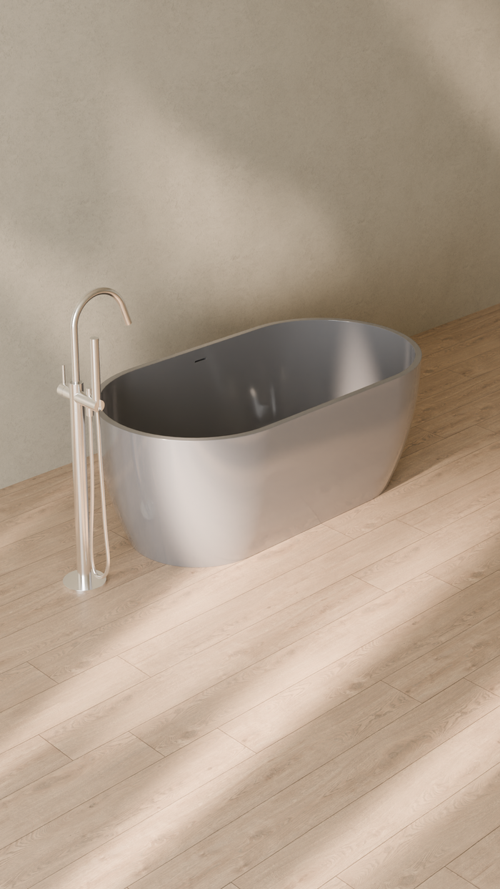 Badeloft details portrait 2026 | BW-02-S | Grey | Bathtub_Glossy_Grey__Camera_Angle_4.png