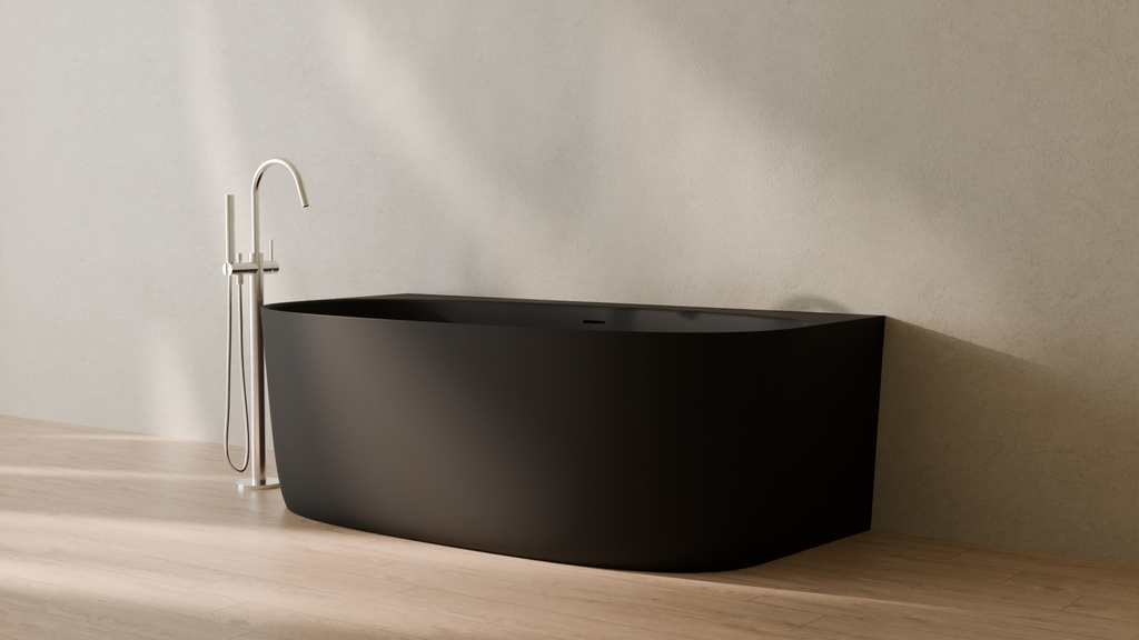 Badeloft render 2026 | BW-11 | Black | Matte | angle 3 | 16x9
