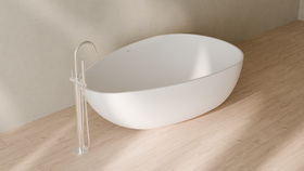 Badeloft render 2026 | BW-01-XXL | White | Matte | angle 4 | 16x9