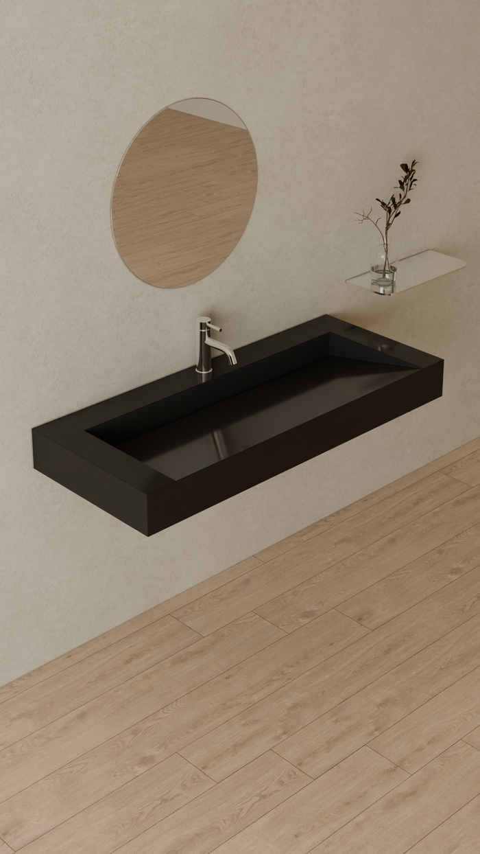 Badeloft details portrait 2026 | WT-04-C | Black | Sink_Glossy_Black__Camera_Angle_4.png