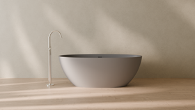 Badeloft render 2026 | BW-10-M | Grey | Matte | angle 1 | 16x9