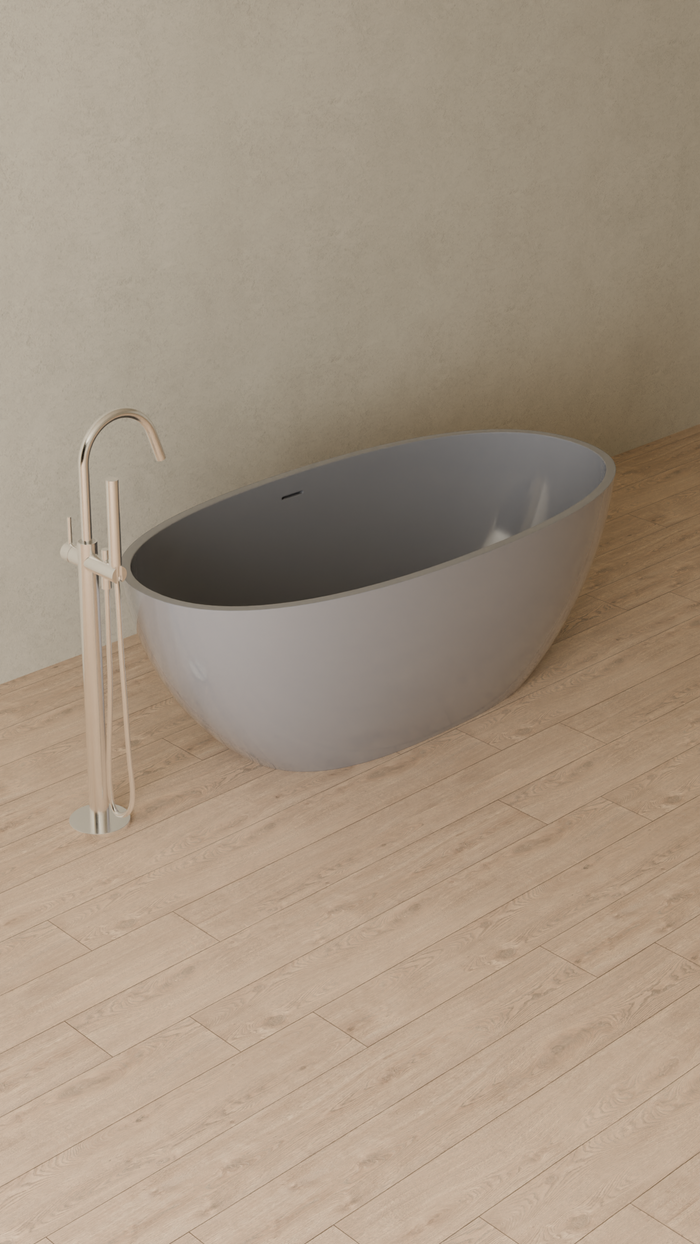 Badeloft details portrait 2026 | BW-10-M | Grey | Bathtub_Glossy_Grey__Camera_Angle_4.png