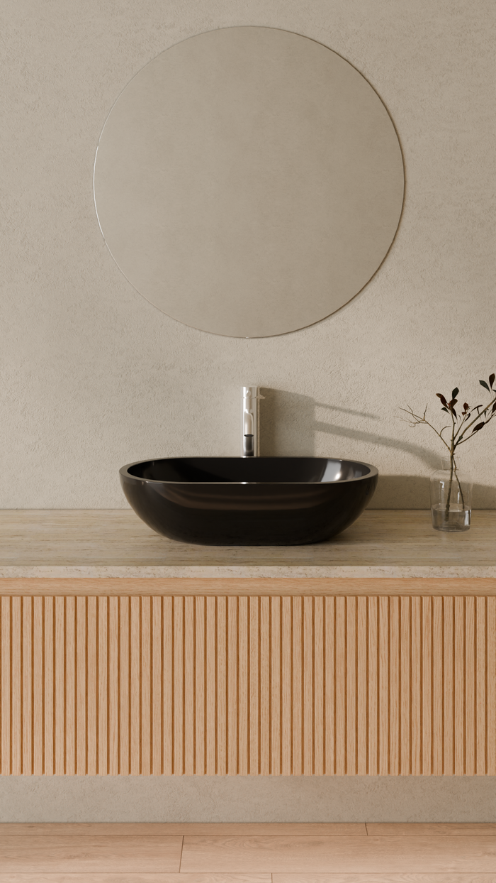 Badeloft details portrait 2026 | WB-02 | Black | Sink_Glossy_Black__Camera_Angle_1.png