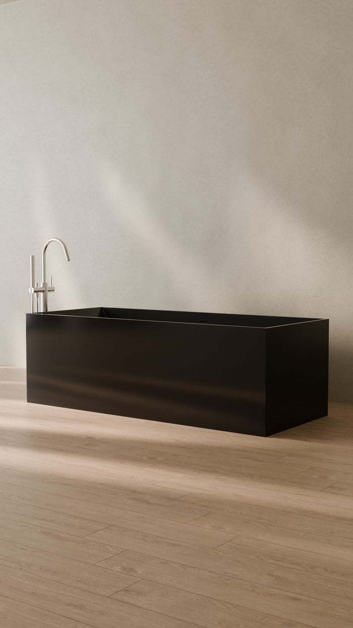 Badeloft details portrait 2026 | BW-07 | Black | Bathtub_Glossy_Black__Camera_Angle_3.png