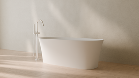 Badeloft render 2026 | BW-12 | White | Matte | angle 3 | 16x9