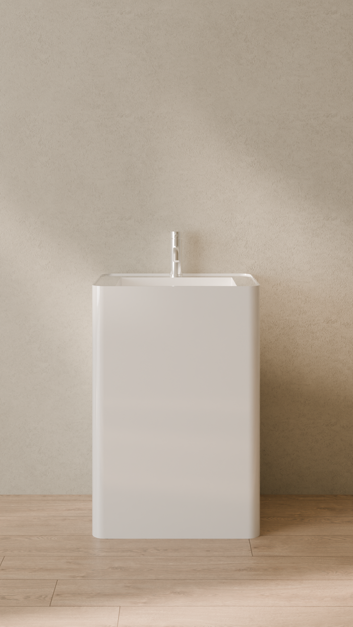 Badeloft details portrait 2026 | SB-04-A | White | Sink_Glossy_White__Camera_Angle_1.png
