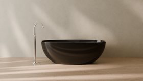 Badeloft render 2026 | BW-10-L | Black | Glossy | angle 1 | 16x9