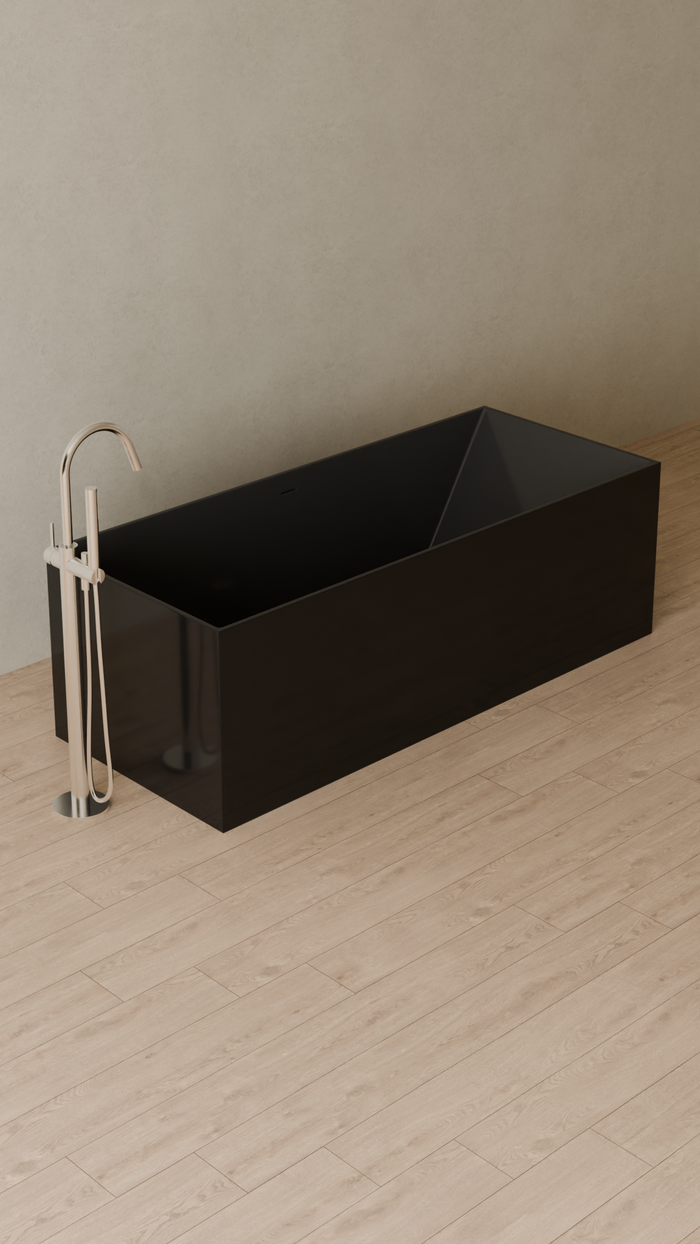 Badeloft details portrait 2026 | BW-07 | Black | Bathtub_Glossy_Black__Camera_Angle_4.png