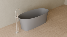 Badeloft render 2026 | BW-12 | Grey | Matte | angle 4 | ver 2 | 16x9