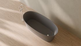 Badeloft render 2026 | BW-12 | Grey | Matte | angle 2 | 16x9