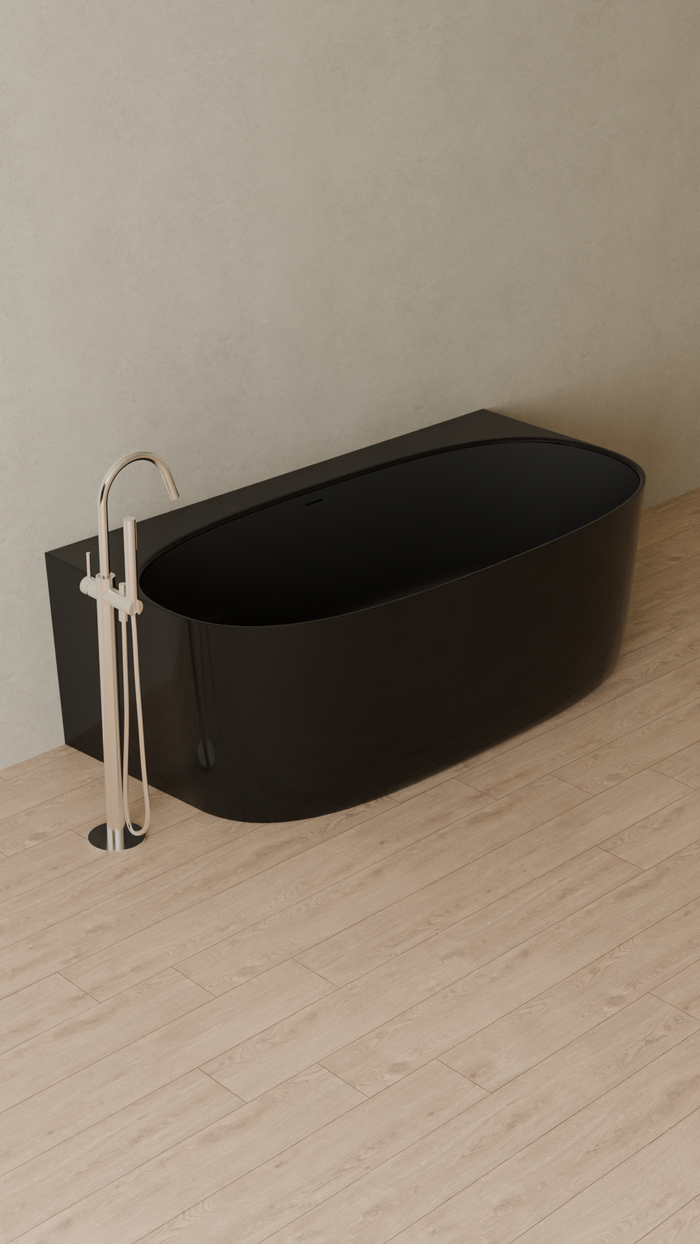 Badeloft details portrait 2026 | BW-11 | Black | Bathtub_Glossy_Black__Camera_Angle_4.png
