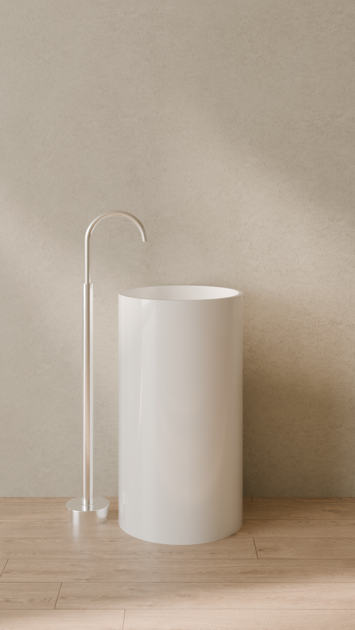 Badeloft details portrait 2026 | SB-03 | White | Sink_Glossy_White__Camera_Angle_1.png
