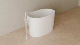 Badeloft render 2026 | BW-08-S | White | Matte | angle 4 | ver 2 | 16x9