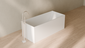 Badeloft render 2026 | BW-06-L | White | Matte | angle 4 | 16x9