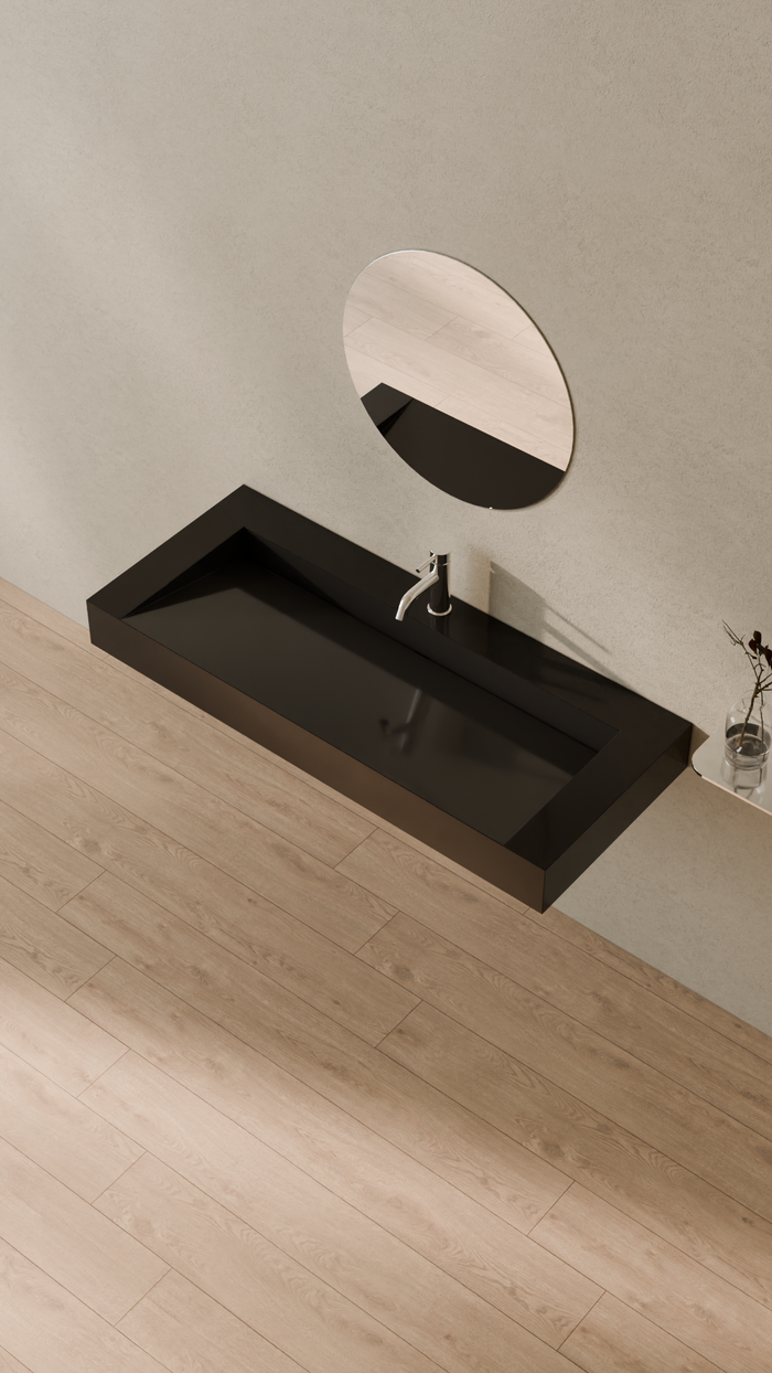 Badeloft details portrait 2026 | WT-04-C | Black | Sink_Glossy_Black__Camera_Angle_2.png
