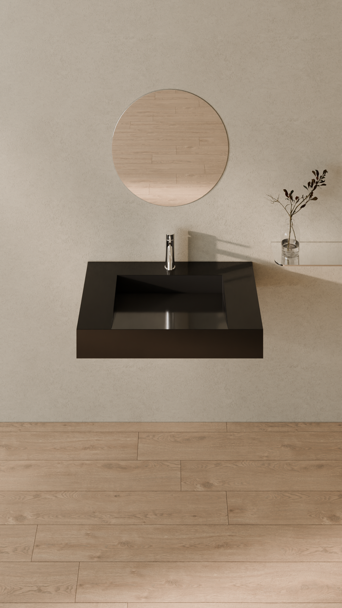 Badeloft details portrait 2026 | WT-04-D | Black | Sink_Glossy_Black__Camera_Angle_3.png