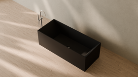 Badeloft render 2026 | BW-07 | Black | Matte | angle 2 | 16x9