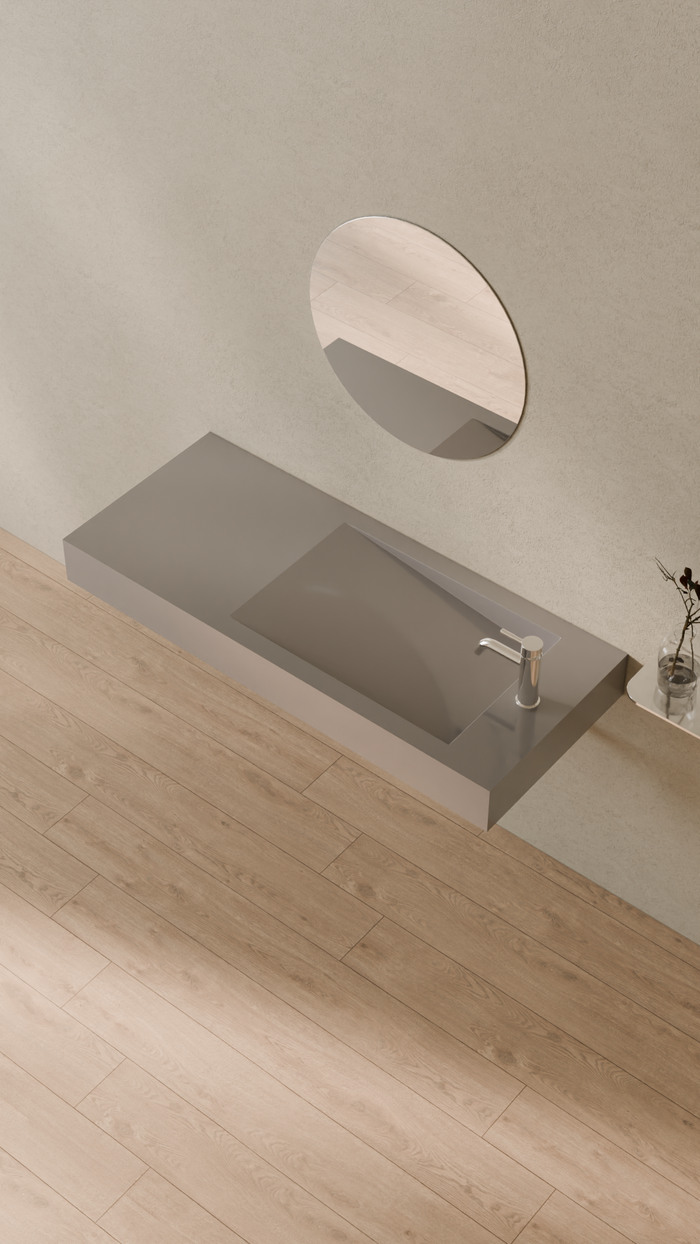 Badeloft details portrait 2026 | WT-05-B | Grey | Sink_Glossy_Grey__Camera_Angle_2.png