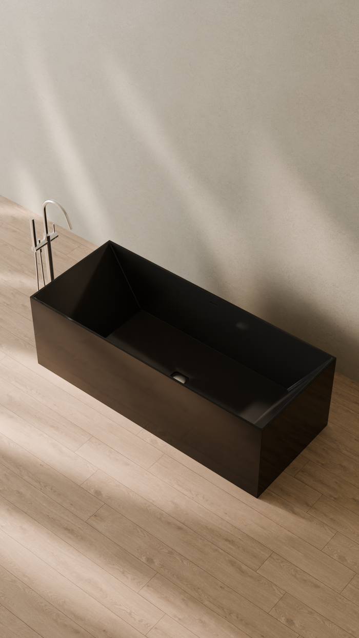 Badeloft details portrait 2026 | BW-07 | Black | Bathtub_Glossy_Black__Camera_Angle_2.png