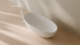 Badeloft render 2026 | BW-10-L | White | Matte | angle 2 | 16x9