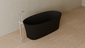 Badeloft render 2026 | BW-12 | Black | Matte | angle 4 | 16x9