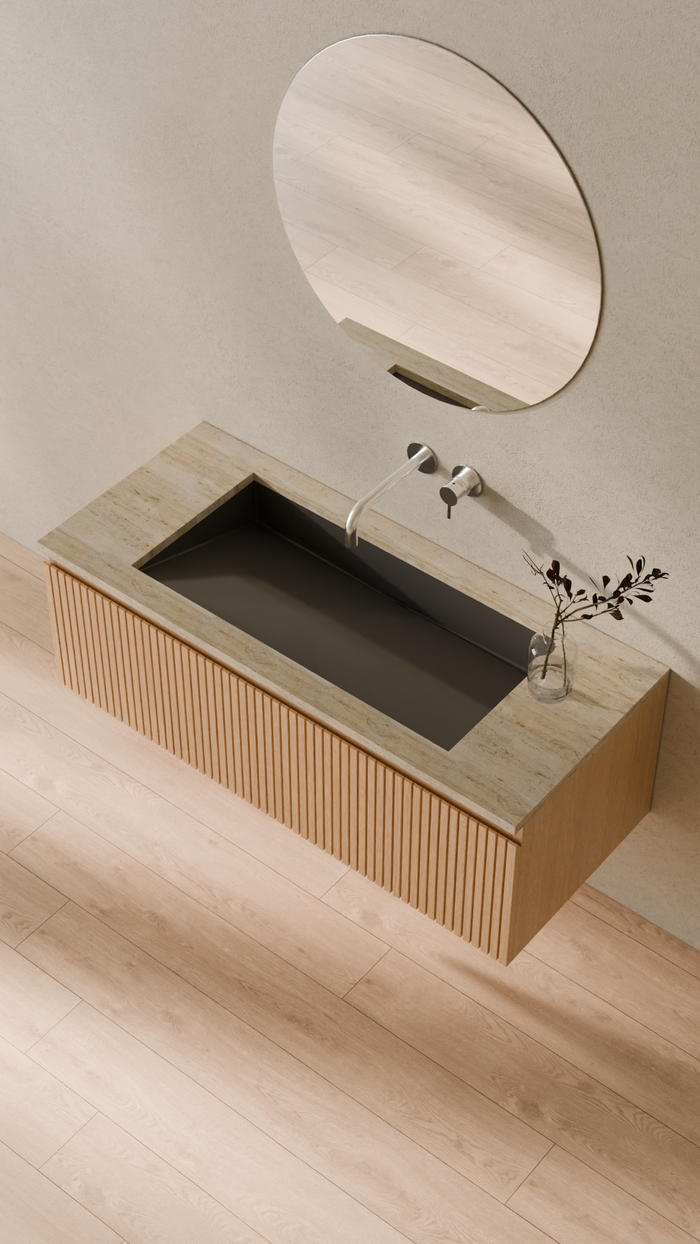 Badeloft details portrait 2026 | UB-04-32 | Black | Sink_Glossy_Black__Camera_Angle_2.png