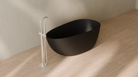 Badeloft render 2026 | BW-01-S | Black | Matte | angle 4 | 16x9