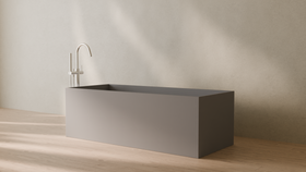 Badeloft render 2026 | BW-06-XL | Grey | Matte | angle 3 | 16x9