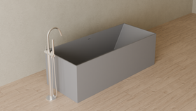 Badeloft render 2026 | BW-07 | Grey | Matte | angle 4 | ver 2 | 16x9