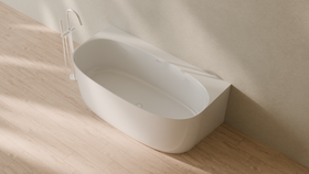 Badeloft render 2026 | BW-11 | White | Glossy | angle 2 | 16x9