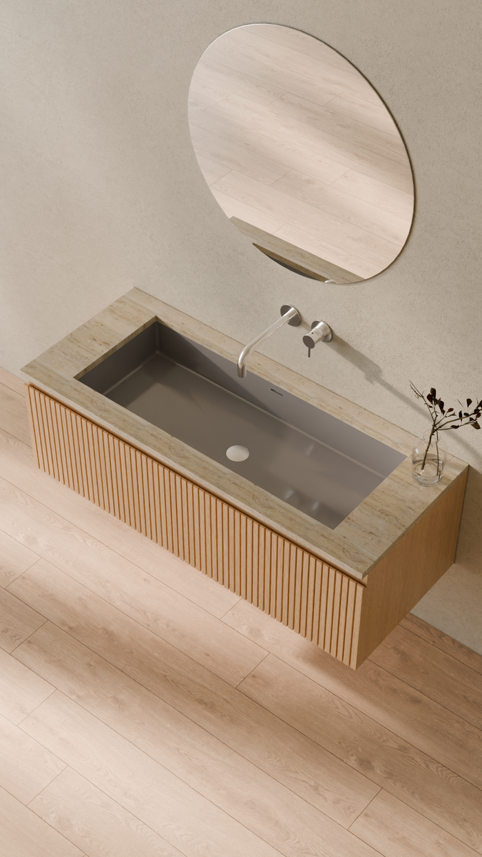Badeloft details portrait 2026 | UB-05-XL | Grey | Sink_Glossy_Grey__Camera_Angle_2.png