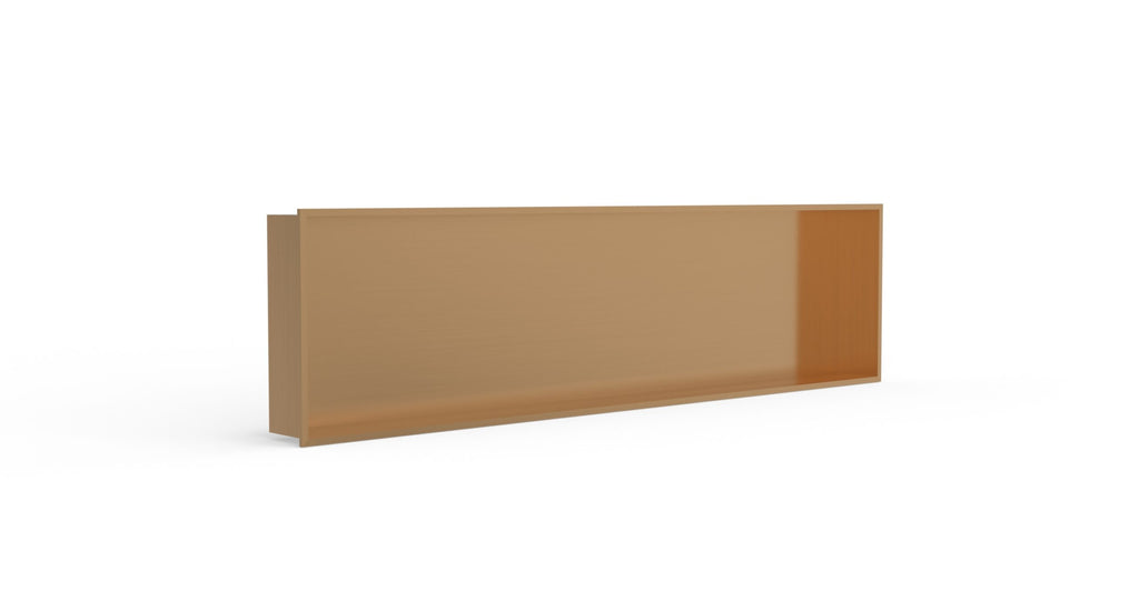 Badeloft NS-04 rose gold shower / bathtub niche, product view 2