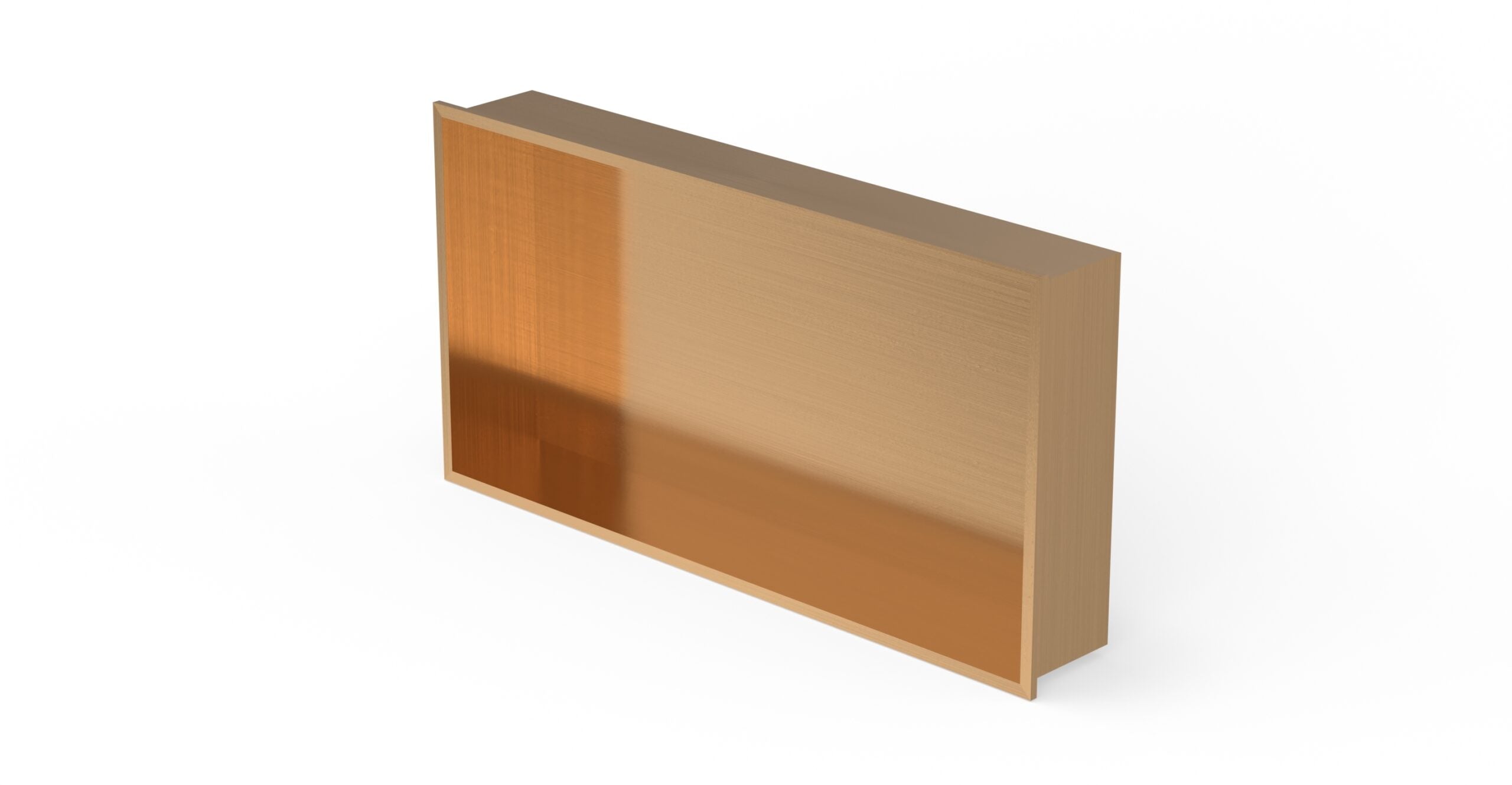 Badeloft NS-03 rose gold shower / bathtub niche, product view 2