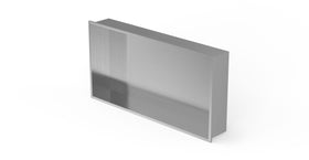 Badeloft NS-03 brushed steel shower / bathtub niche, product view 3