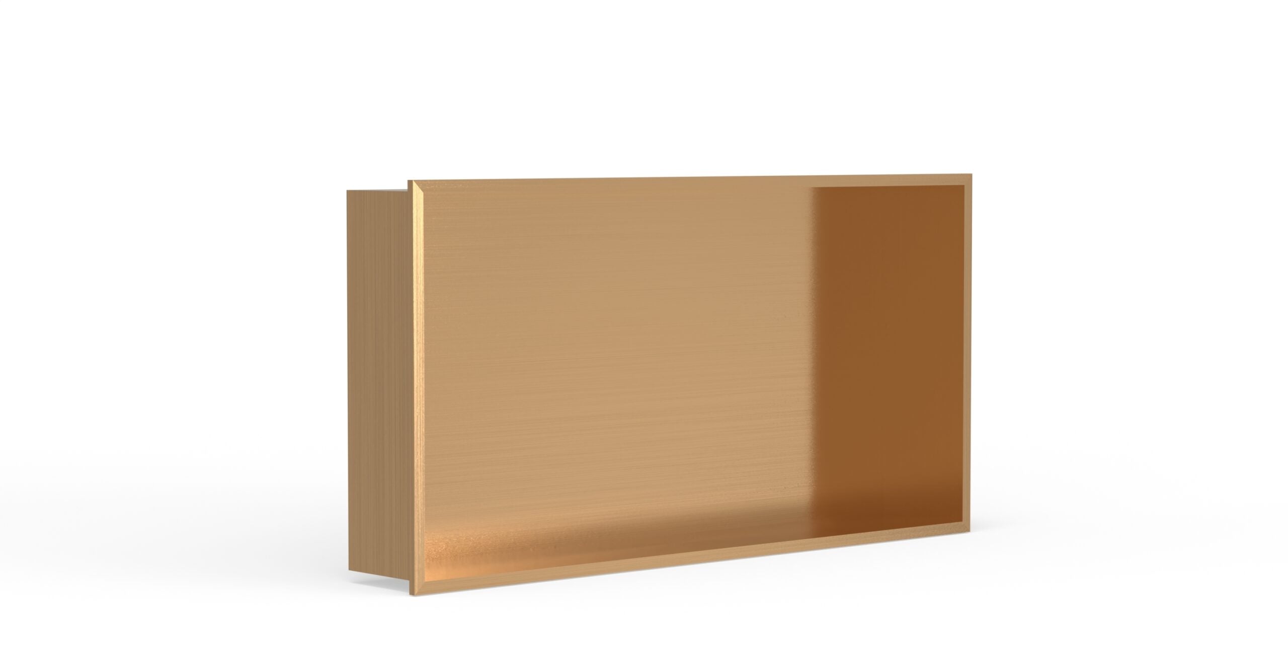 Badeloft NS-03 rose gold shower / bathtub niche, product view