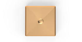 Badeloft ES-WB-400 brushed rose gold stainless steel sink, product view
