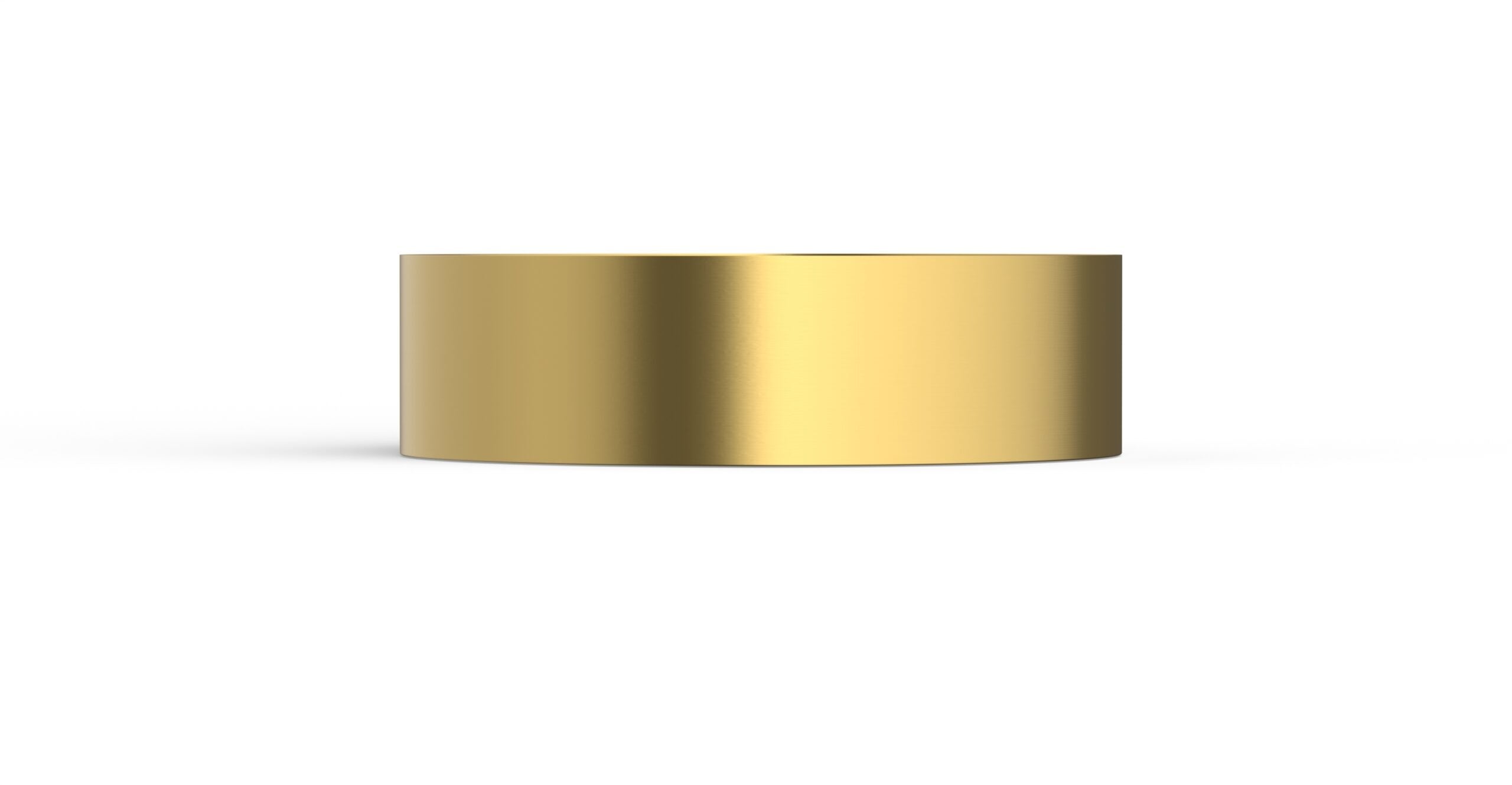 Badeloft ES-WB-01 brushed gold stainless steel sink, product view 2