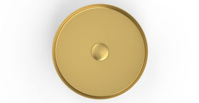 Badeloft ES-WB-01 brushed gold stainless steel sink, product view