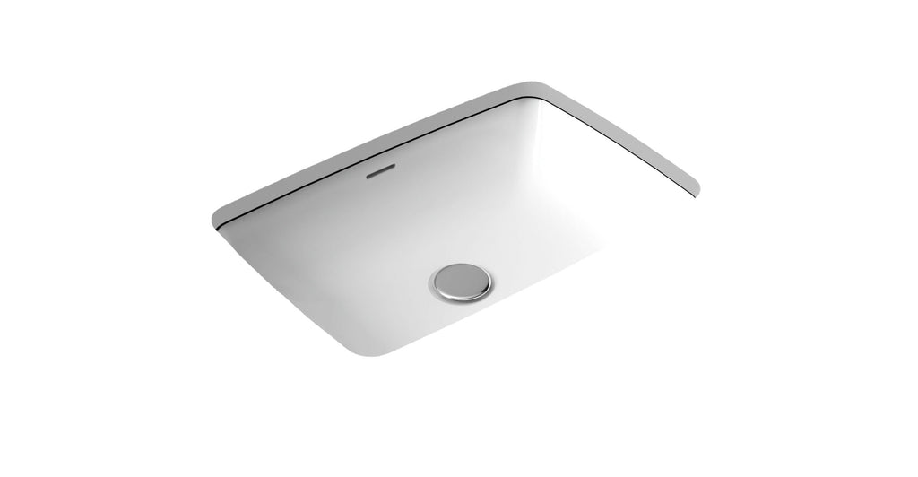 Badeloft UB-01 undermount sink, product view
